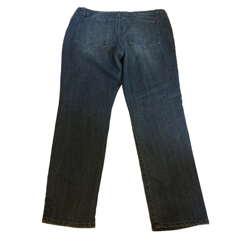 Michael Kors Skinny Jeans Women's Medium Blue Stretch Denim Size 12
